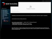 Tablet Screenshot of boatbuilding.com.pl